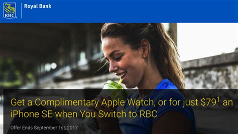 royal bank apple watch promotion